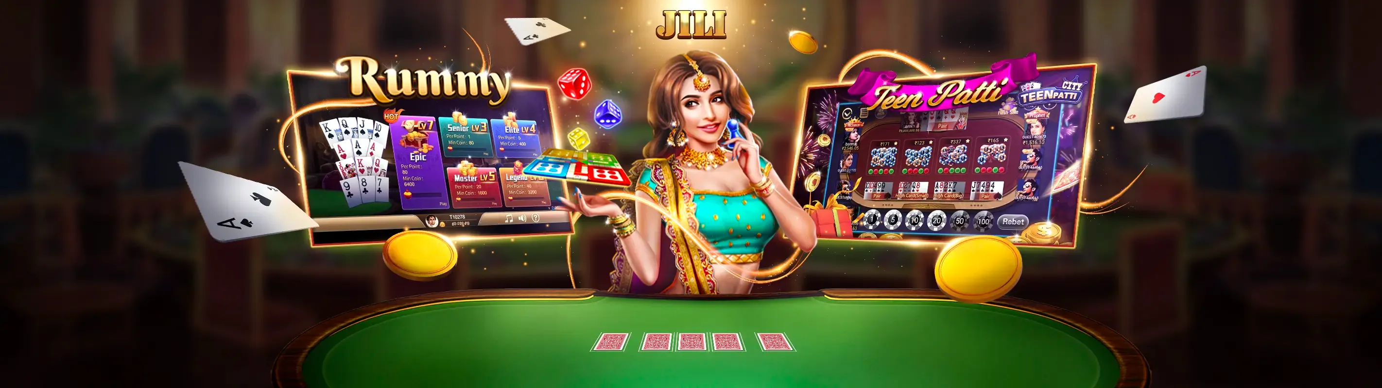 Trải nghiệm sảnh casino trực tuyến ole777 với người chia bài thật